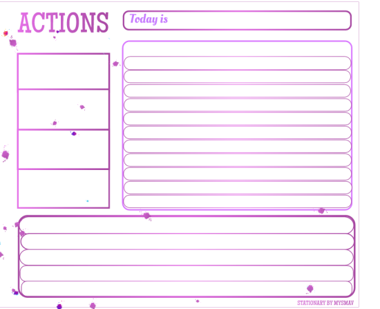 2020 ACTIONS MYSMAV CYGNET VIOLET STATIONARY 1180 x 3600
